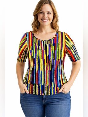 LuLaRoe Vibrant Gigi Top